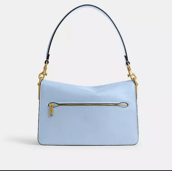 🥰SOLD🥰Price Firm Coach Bluebell Chain Tabby Leather Shoulder Bag - Picture 3 of 16